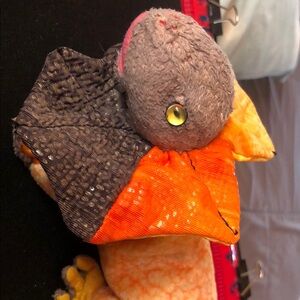 Ty beanie slayer - Orange and Gray